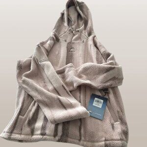 Madhappy x Columbia Fleece Sherpa Hoodie Size L (beige aka mauve)